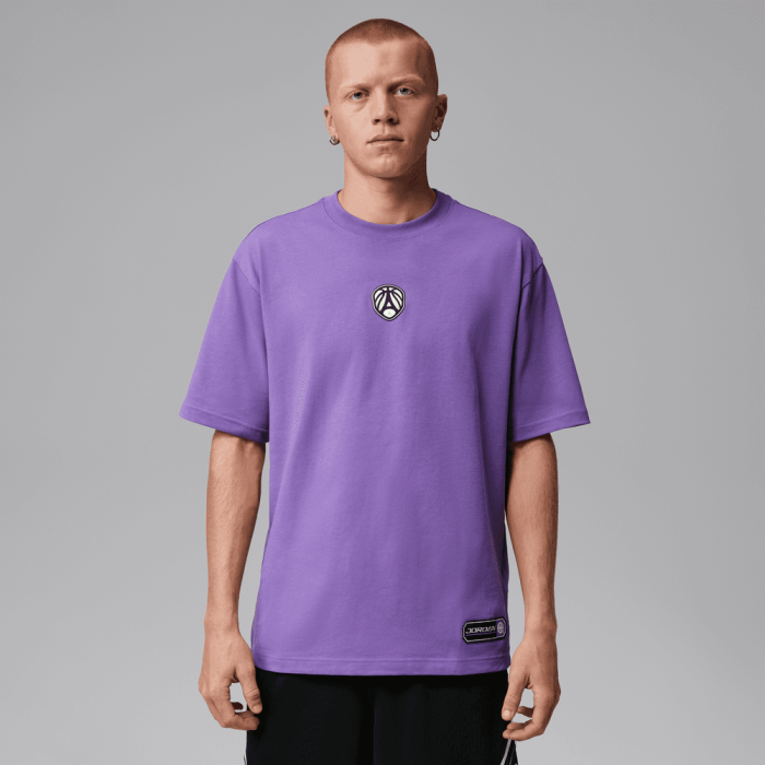 T-shirt Jordan Sport Quai 54 2026 action grape