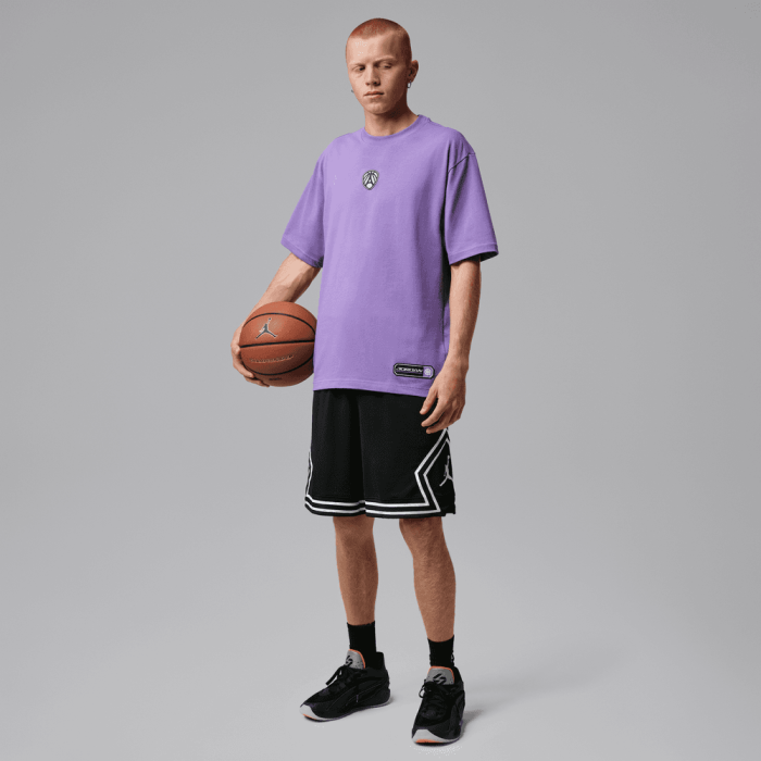 T-shirt Jordan Sport Quai 54 2026 action grape