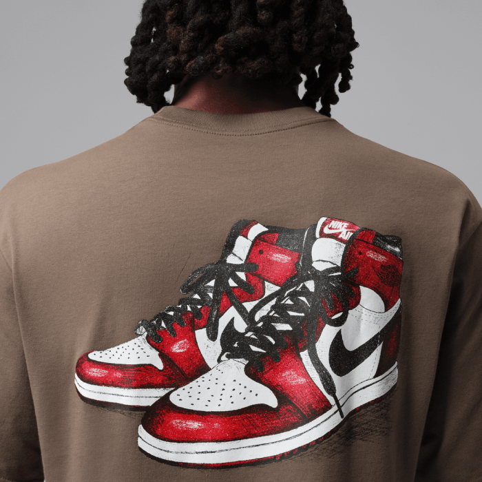 T-shirts Jordan Brooklyn palomino