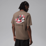 Color Beige / Brun du produit T-shirts Jordan Brooklyn AJ 1 Classic palomino