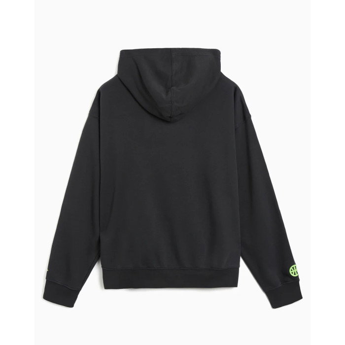 Sweat à capuche oversize Jordan Quai 54 2026 off noir-key lime