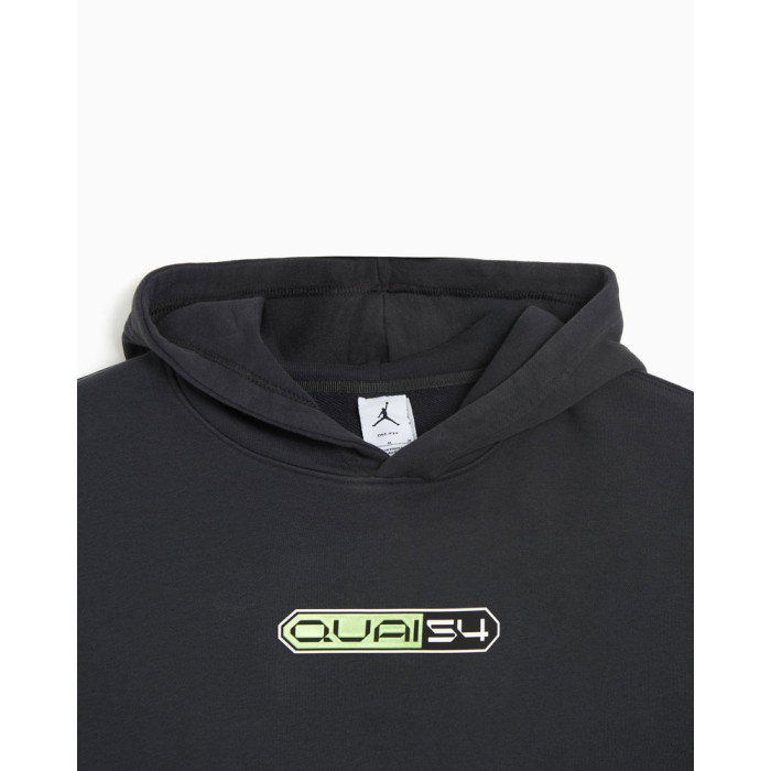 Sweat à capuche oversize Jordan Quai 54 2026 off noir-key lime