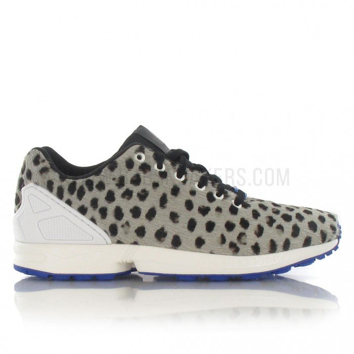 Adidas ZX Flux Pony Hair gris image n°1