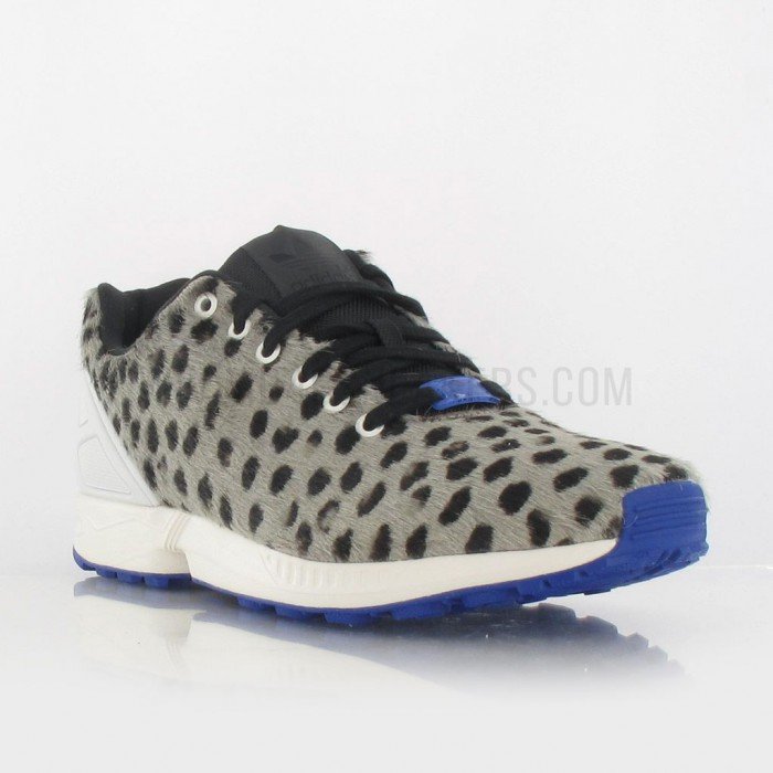 Adidas ZX Flux Pony Hair gris image n°2
