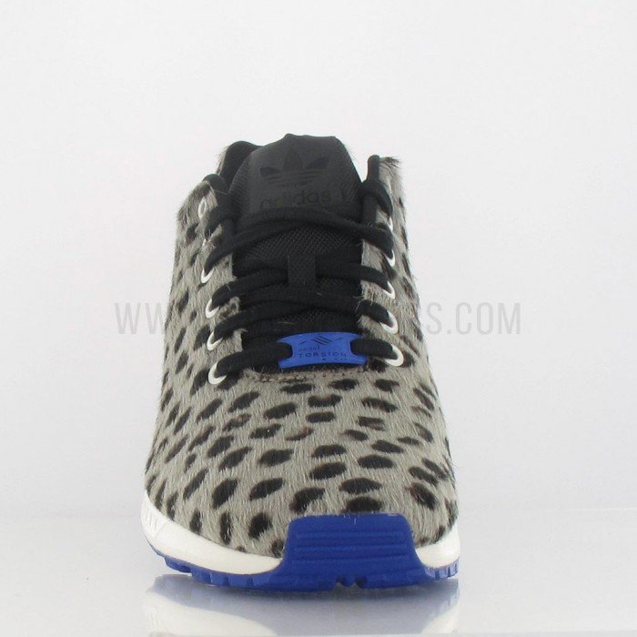 Adidas ZX Flux Pony Hair gris image n°3