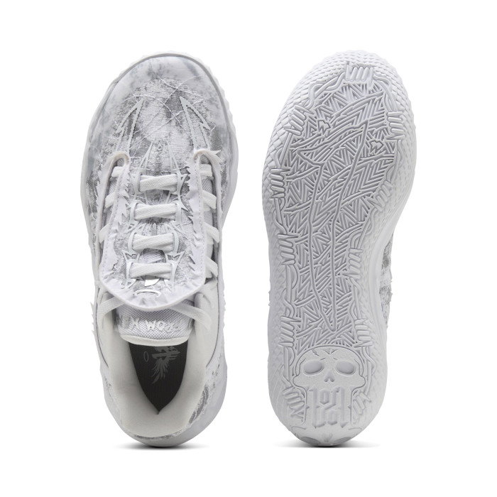 Puma MB.05 Low Team White-Grey Enfants GS