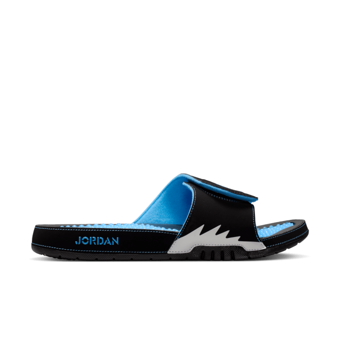 Claquettes Jordan Hydro 5 Retro black-university blue
