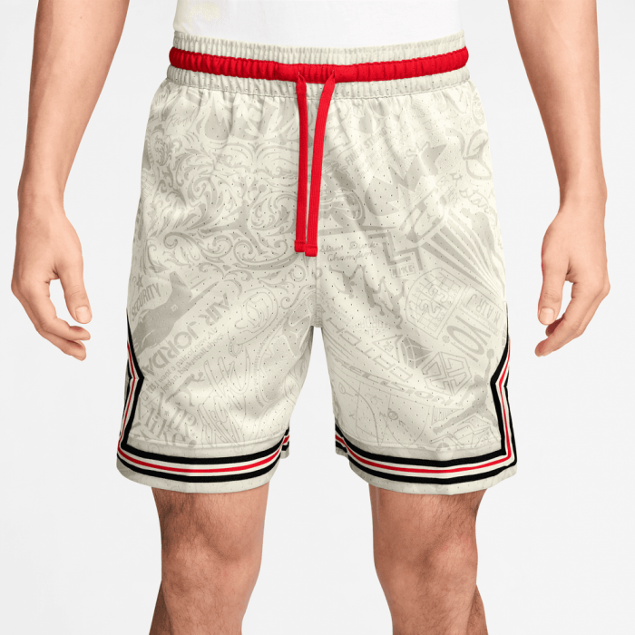 Short Jordan Sport Diamond white/phantom/university red