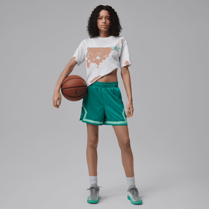 Short Jordan Sport Diamond neptune green