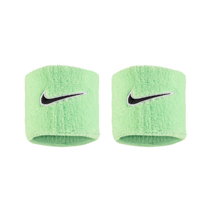 Poignets éponge Nike Swoosh Classic Wristbands 2pk Cucumber Calm