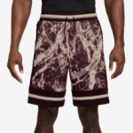 Short Nike Ja Marble burgundy crush 