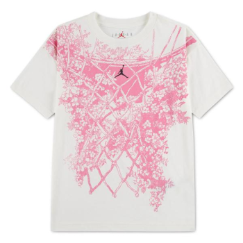 T-shirt Jordan Net Bouquet SS Tee Enfant Sail