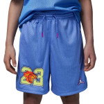 Color Bleu du produit Short Jordan Enfant Customized Air Flame Blue