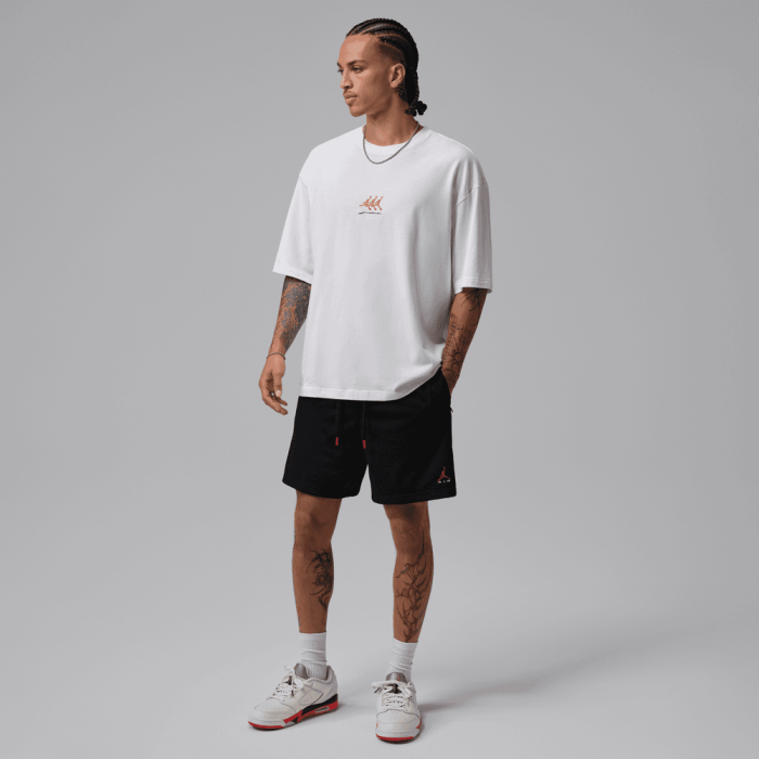 Short Jordan Brooklyn Jumpman black/university red
