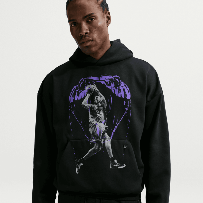 Sweat à capuche Nike Kobe Standard Issue black