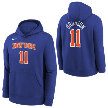 Sweat NBA Enfant Jalen Brunson New York Knicks Nike Icon Edition N&N