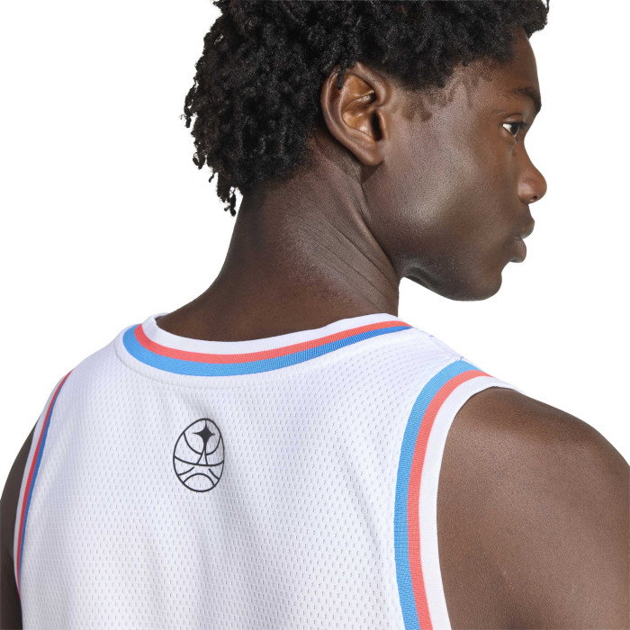 Maillot adidas Paris Basket Away White
