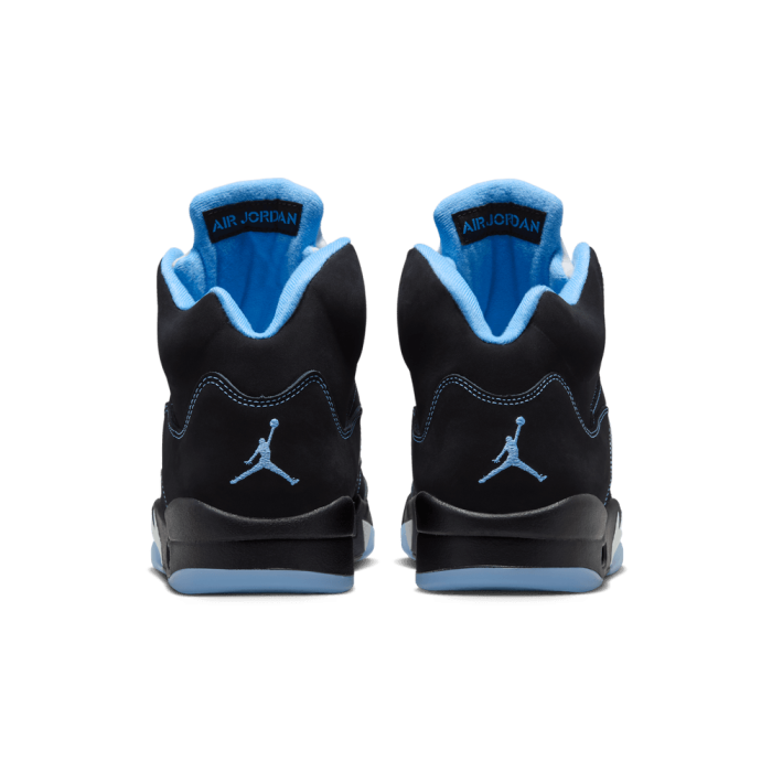 Air Jordan 5 "black Carolina" black/university blue-white