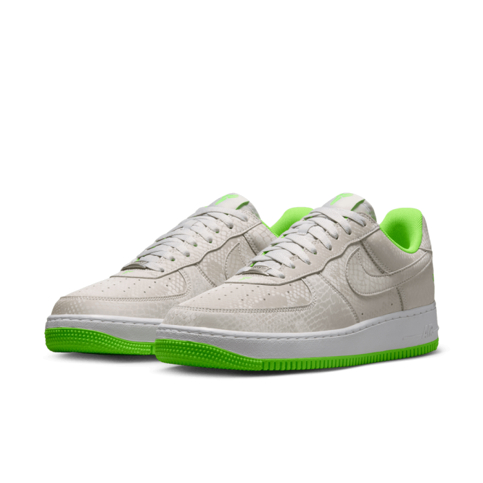 Nike Kobe Air Force 1 Low vast grey/electric green-white
