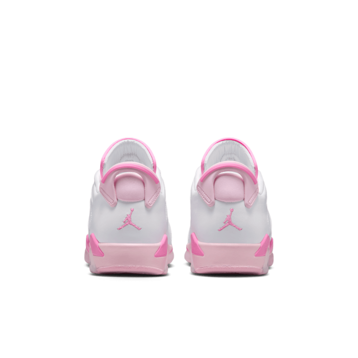 Air Jordan 6 Retro Low "china Rose" white/playful pink-pink foam