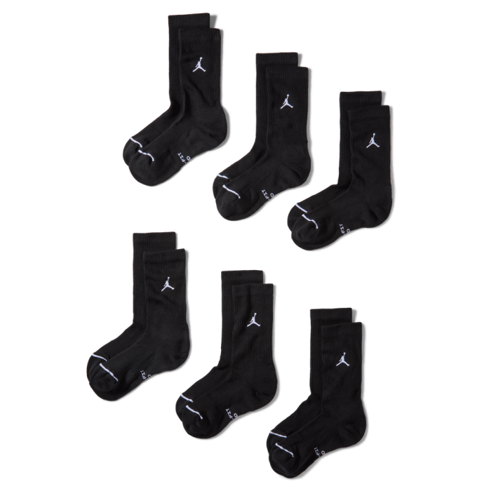 Chaussettes Jordan Everyday Elevated black/white