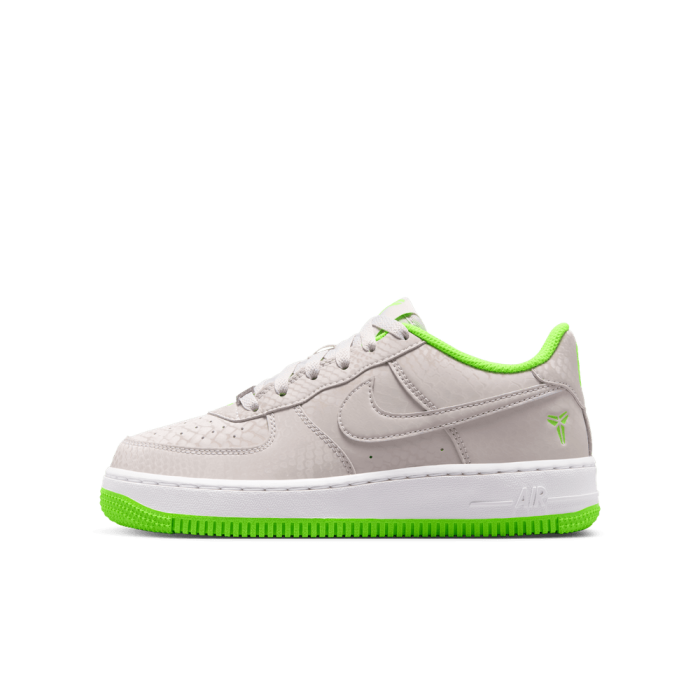 Nike Kobe Air Force 1 Low vast grey/electric green