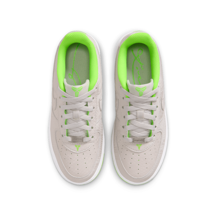 Nike Kobe Air Force 1 Low vast grey/electric green