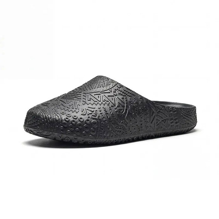 Claquettes Anta Kai Hélà basketball noir