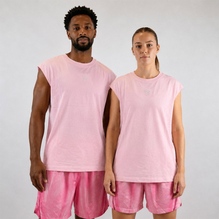 Débardeur b4b "Sweet Look. Play Hard." Pink