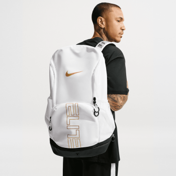 Sac à dos Nike Elite Varsity white gold