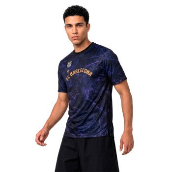 Surmaillot d'échauffement Nike Kobe x FCB DF Road purple black