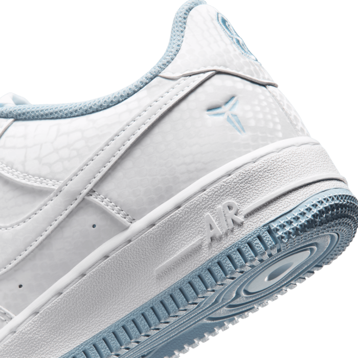 Nike Air Force 1 Low Kobe Forever White Enfants GS