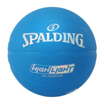 Ballon Spalding Color Rush Blue Rubber Enfants