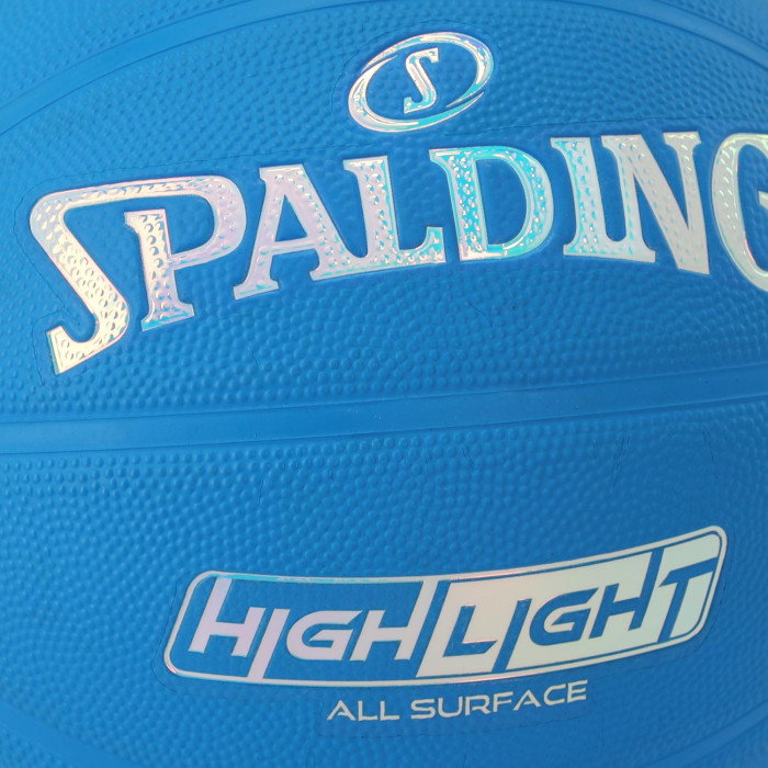 Ballon Spalding Color Rush Blue Rubber Enfants