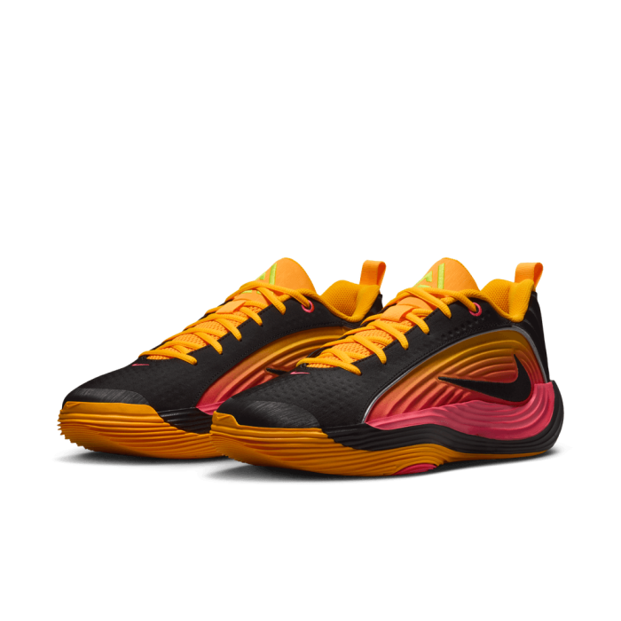 Nike Giannis Immortality 5 Black/Laser Crimson