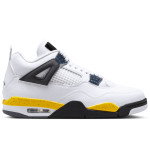 Color Blanc du produit Air Jordan 4 Retro Tour Yellow Rare Air