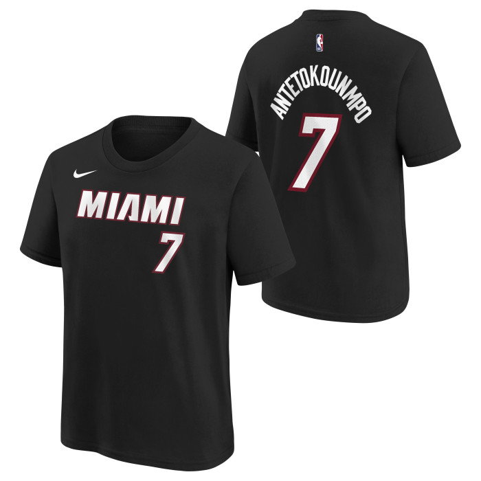 T-shirt NBA Enfants Giannis Antetokounmpo Miami Heat Boys N&N Tee Icon