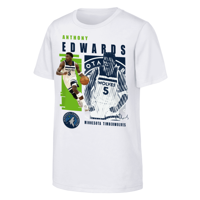 T-shirt NBA Enfants Anthony Edwards Minnesota Timberwolves Player Highlights SS Cotton Tee
