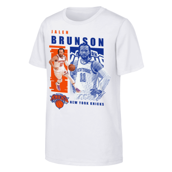 T-shirt NBA Enfants Jalen Brunson New York Knicks Player Highlights SS Cotton Tee