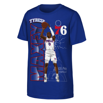 T-shirt NBA Enfants Tyrese Maxey Philadelphia 76ers New Heights SS Cotton Tee