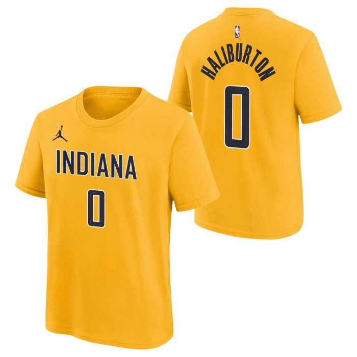 T-shirt NBA Enfants Tyrese Haliburton Indiana Pacers Boys Statement N&N Tee Statement