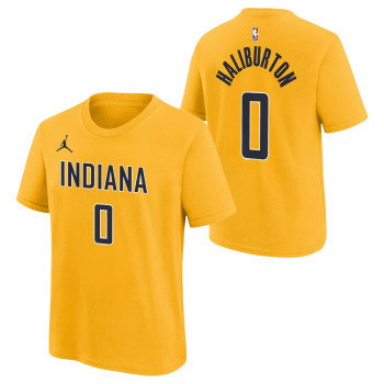 T-shirt NBA Enfants Tyrese Haliburton Indiana Pacers Boys Statement N&N Tee Statement