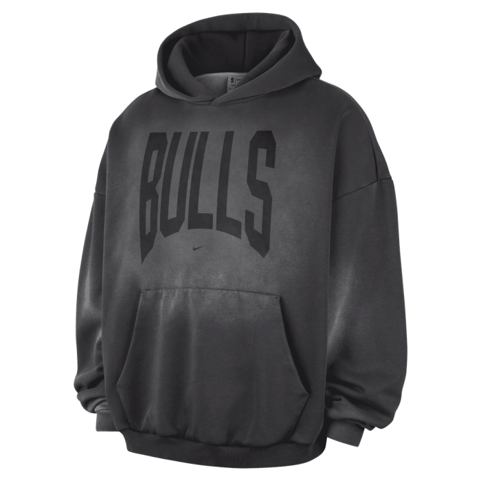 Sweat à capuche NBA Chicago Bulls TF SI Fleece Washed Nike x Worn With Obsession