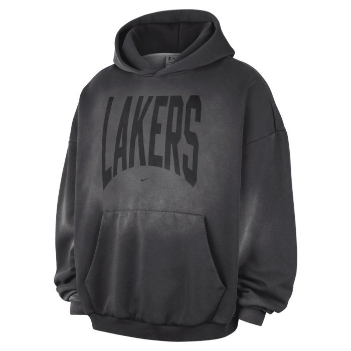 Sweat à capuche NBA Los Angeles Lakers TF SI Fleece Washed Nike x Worn With Obsession
