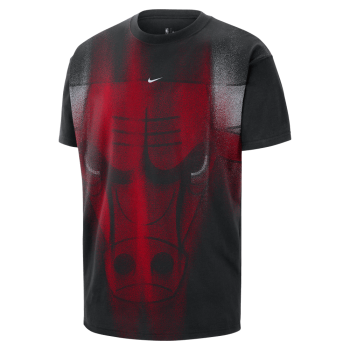 T-shirt Chicago Bulls black NBA