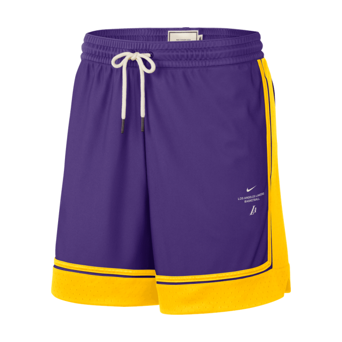 Short NBA Los Angeles Lakers Standard Issue Nike x Worn With Obsession