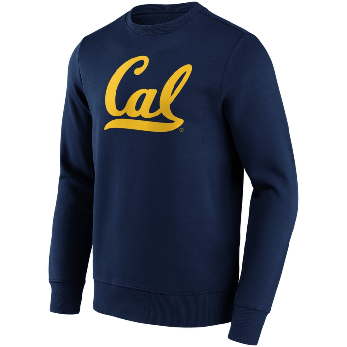 Crew Sweat NCAA Primary Logo Graphic Cal Bears