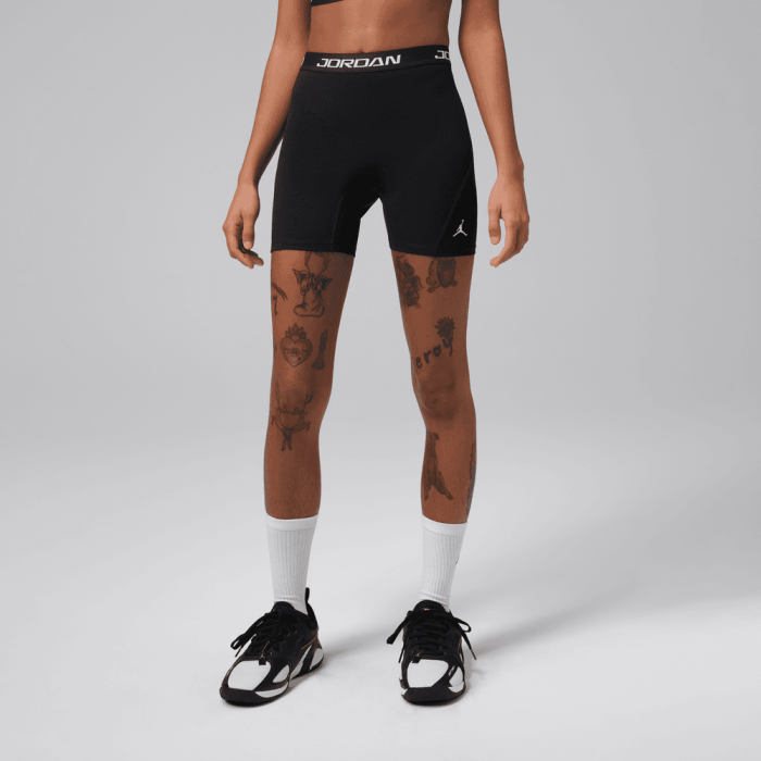 Short de compression pour femmes Jordan Sport Essentials black