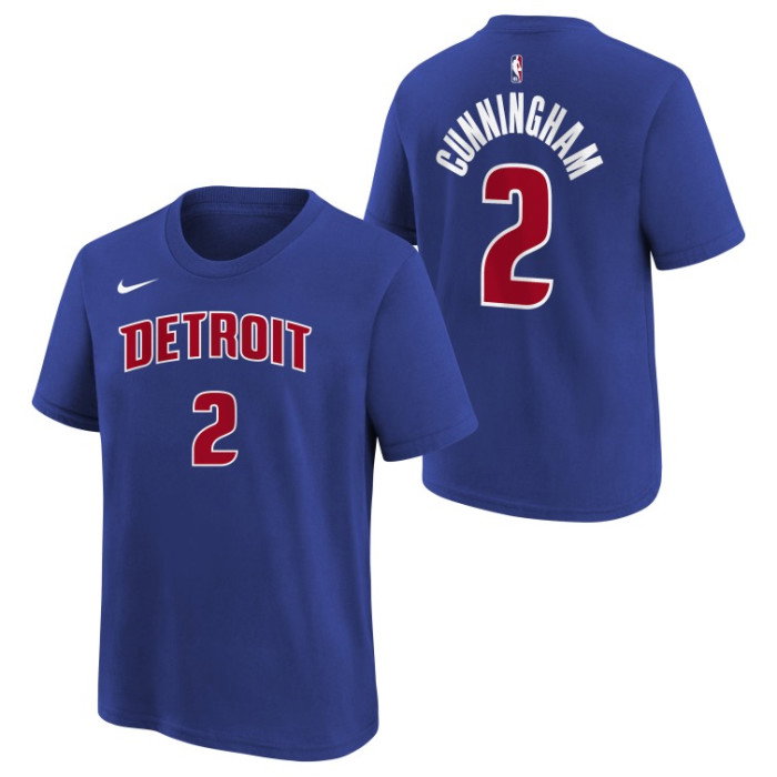 T-shirt NBA enfant Cade Cunningham Detroit Pistons Nike N&N