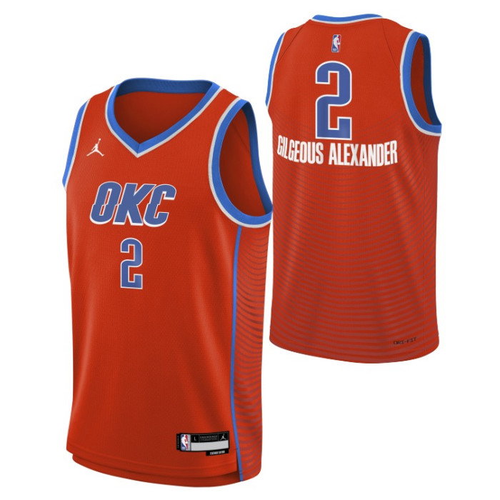 Maillot NBA Enfant Shai Gilgeous-Alexander Oklahoma City Thunder Jordan Statement Edition